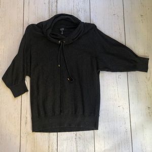 Jones of New York Size S charcoal gray sweater